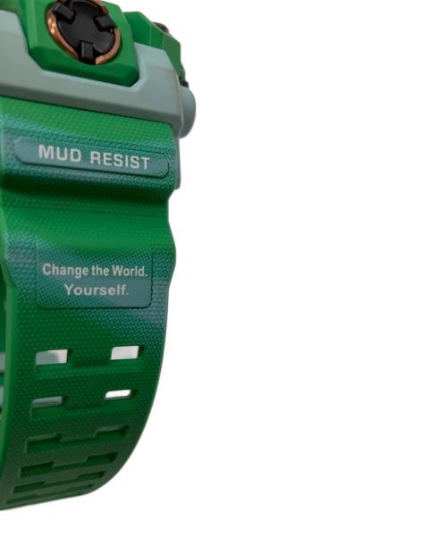 CASIO（カシオ）CASIO (カシオ) MSTER OF G LAND EARTH WATCHコラボモデル ソーラー充電 デジタルウォッチ グリーンの古着・服飾アイテム