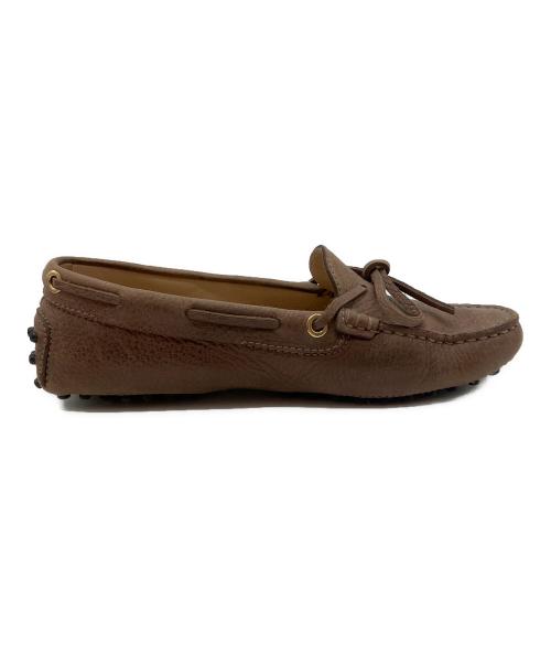 TOD'S（トッズ）TOD'S (トッズ) ドライビングシューズ ブラウン サイズ:34の古着・服飾アイテム