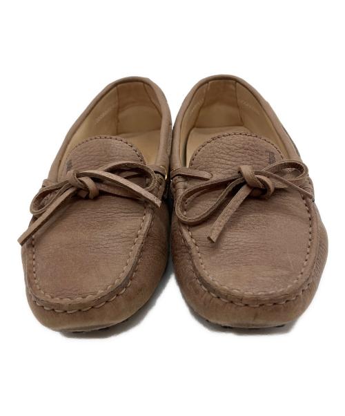 TOD'S（トッズ）TOD'S (トッズ) ドライビングシューズ ブラウン サイズ:34の古着・服飾アイテム