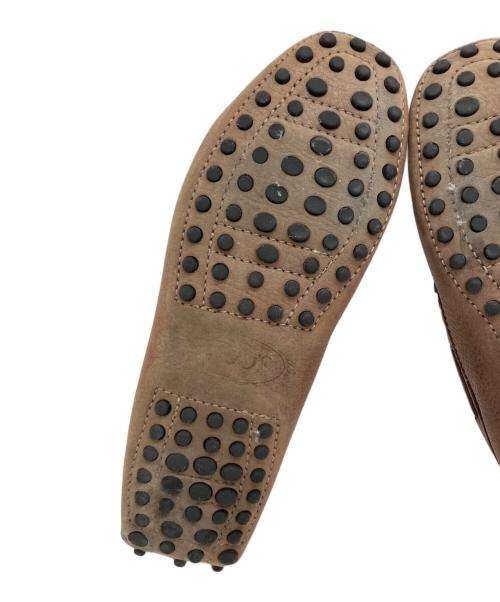 TOD'S（トッズ）TOD'S (トッズ) ドライビングシューズ ブラウン サイズ:34の古着・服飾アイテム