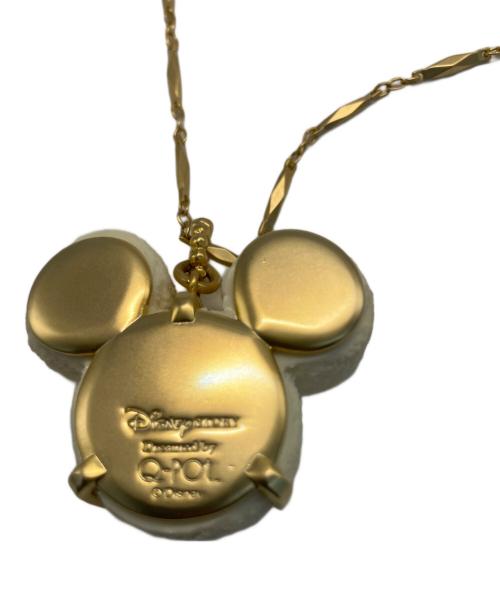 Q-pot.（キューポット）Q-pot. (キューポット) DISNEY (ディズニー) ミッキー ホワイトリュクスショコラ ネックレスの古着・服飾アイテム