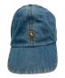 POLO RALPH LAUREN (ポロ・ラルフローレン) デニムキャップ ブルー サイズ:ONE：5000円