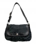 COACHコーチ）の古着「J0985 ワンショルダーバッグ」｜ブラック