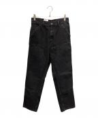 CarHarttカーハート）の古着「DOUBLE KNEE PANT」｜ブラック