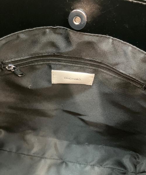 OHOTORO（オオトロ）OHOTORO (オオトロ) ワンショルダーバッグ ブラックの古着・服飾アイテム