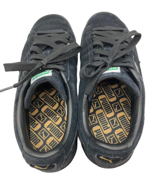 PUMA（プーマ）PUMA (プーマ) SUEDE CLASSIC 21 スエード クラシック 21 ローカットスニーカー ブラック サイズ:25.5㎝の古着・服飾アイテム