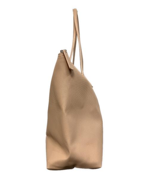 LACOSTE（ラコステ）LACOSTE (ラコステ) L.12.12 コンセプト プチピケ ラージ トートバッグ ピンクの古着・服飾アイテム