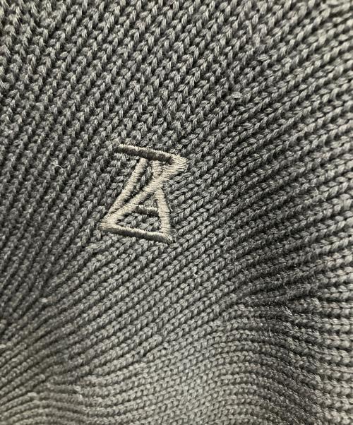 MAISON CIRCLE（メゾンサークル）MAISON CIRCLE (メゾンサークル) 薄手ニット ブラック サイズ:Freeの古着・服飾アイテム