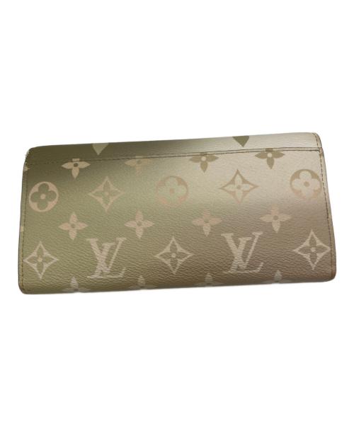 LOUIS VUITTON（ルイ ヴィトン）LOUIS VUITTON (ルイ ヴィトン) モノグラムグラデーション ポルトフォイユ・サラ・イン・ザ・シティ 長財布の古着・服飾アイテム