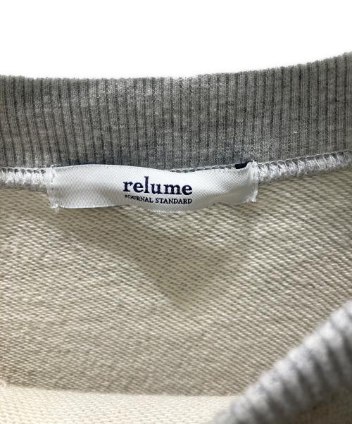 JOURNAL STANDARD relume（ジャーナルスタンダード レリューム）JOURNAL STANDARD relume (ジャーナルスタンダード レリューム) スウェット グレー サイズ:Freeの古着・服飾アイテム