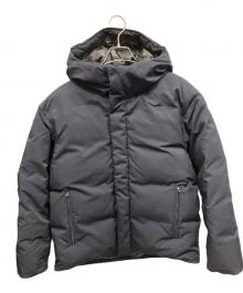 BEAUTY&YOUTH（ビューティーアンドユース）の古着「小松マテーレ リラックスフード ダウンジャケット」｜ネイビー