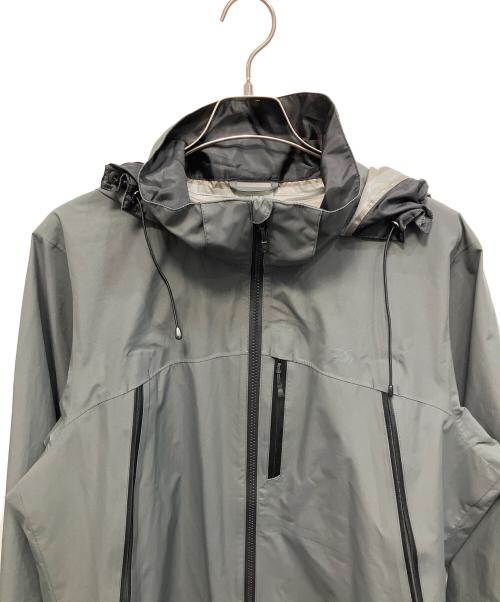DAIWA（ダイワ）DAIWA (ダイワ) green label relaxing (グリーンレーベルリラクシング) GORE-TEX ゴアテックス ナイロンジャケット グレー サイズ:Lの古着・服飾アイテム