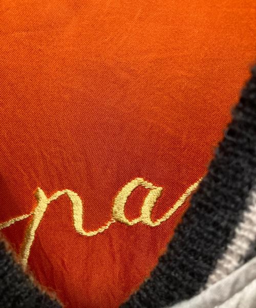 TAILOR 東洋（テーラー東洋）TAILOR 東洋 (テーラー東洋) リバーシブルスカジャン グレー×オレンジ サイズ:不明の古着・服飾アイテム