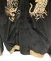 中古・古着 TAILOR東洋 (テーラートウヨウ) WHITE TIGER×LANDSCAPE 別珍 VELVETEEN SOUVENIR JACKET ブラック サイズ:M：50000円