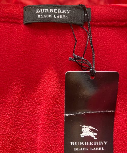 BURBERRY BLACK LABEL（バーバリーブラックレーベル）BURBERRY BLACK LABEL (バーバリーブラックレーベル) フリースジャケット レッド サイズ:2の古着・服飾アイテム