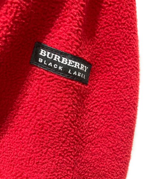 BURBERRY BLACK LABEL（バーバリーブラックレーベル）BURBERRY BLACK LABEL (バーバリーブラックレーベル) フリースジャケット レッド サイズ:2の古着・服飾アイテム