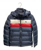 BURBERRY BLACK LABELバーバリーブラックレーベル）の古着「ダウンジャケット」｜ネイビー