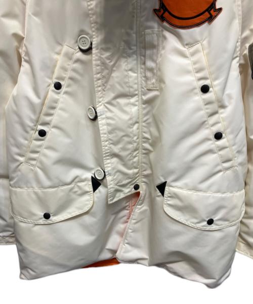 BUZZ RICKSON'S（バズリクソンズ）BUZZ RICKSON'S (バズリクソンズ) プリマロフト suspension × JOURNAL STANDARD N-3Bタイプコート ホワイト サイズ:Sの古着・服飾アイテム