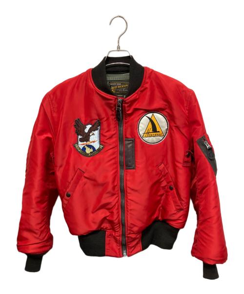 BUZZ RICKSON'S（バズリクソンズ）BUZZ RICKSON'S (バズリクソンズ) MA-1ジャケット レッド サイズ:Mの古着・服飾アイテム