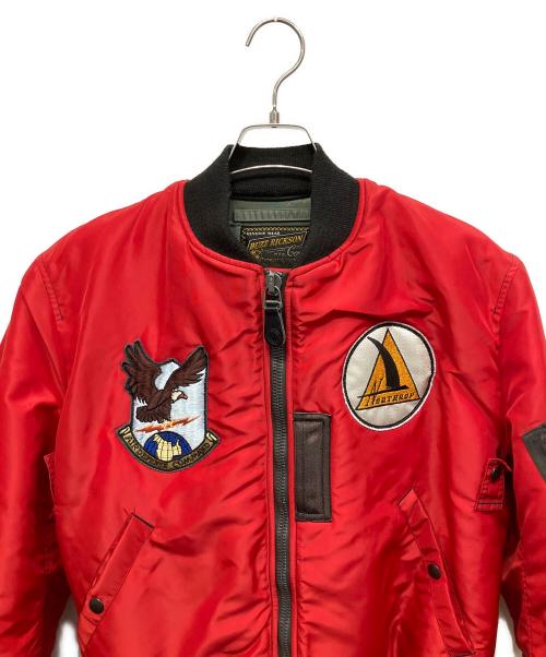 BUZZ RICKSON'S（バズリクソンズ）BUZZ RICKSON'S (バズリクソンズ) MA-1ジャケット レッド サイズ:Mの古着・服飾アイテム
