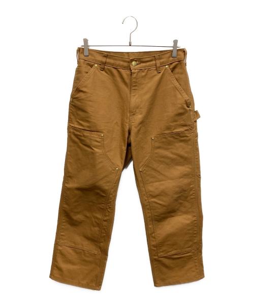 CarHartt（カーハート）CarHartt (カーハート) ダブルフロント ダック ペインターパンツ ブラウン サイズ:W30の古着・服飾アイテム
