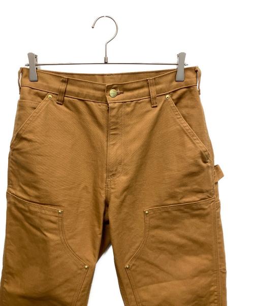 CarHartt（カーハート）CarHartt (カーハート) ダブルフロント ダック ペインターパンツ ブラウン サイズ:W30の古着・服飾アイテム