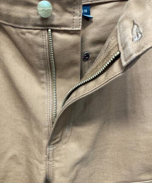 CarHartt（カーハート）CarHartt (カーハート) ダブルフロント ダック ペインターパンツ ブラウン サイズ:W30の古着・服飾アイテム