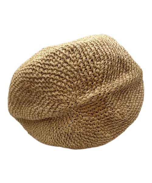 Sans-Arcidet（サン・アルシデ）Sans-Arcidet (サン・アルシデ) ラフィアトートバッグ ナチュラルの古着・服飾アイテム