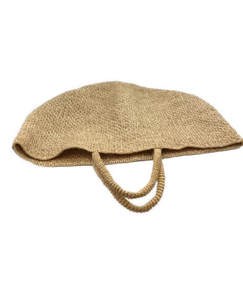 Sans-Arcidet（サン・アルシデ）Sans-Arcidet (サン・アルシデ) ラフィアトートバッグ ナチュラルの古着・服飾アイテム