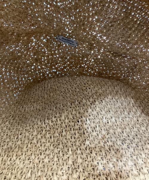 Sans-Arcidet（サン・アルシデ）Sans-Arcidet (サン・アルシデ) ラフィアトートバッグ ナチュラルの古着・服飾アイテム