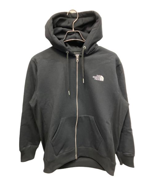 THE NORTH FACE（ザ ノース フェイス）THE NORTH FACE (ザ ノース フェイス) SQUARE LOGO FULLZIP ブラック サイズ:Mの古着・服飾アイテム