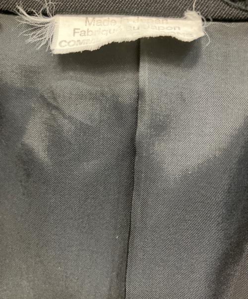 COMME des GARCONS（コムデギャルソン）COMME des GARCONS (コムデギャルソン) テーラードジャケット ブラック サイズ:Sの古着・服飾アイテム