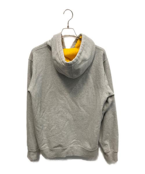 SUPREME（シュプリーム）SUPREME (シュプリーム) 18SS CONTRAST ZIP UP HOODED SWEATSHIRT ライトグレー サイズ:Lの古着・服飾アイテム