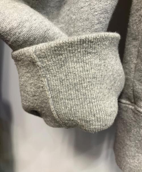 SUPREME（シュプリーム）SUPREME (シュプリーム) 18SS CONTRAST ZIP UP HOODED SWEATSHIRT ライトグレー サイズ:Lの古着・服飾アイテム