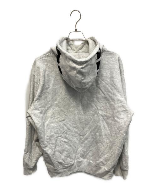 SUPREME（シュプリーム）SUPREME (シュプリーム) 20AW Rib Hooded Sweatshirt ライトグレー サイズ:Lの古着・服飾アイテム