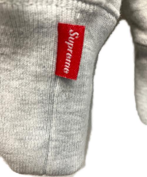 SUPREME（シュプリーム）SUPREME (シュプリーム) 20AW Rib Hooded Sweatshirt ライトグレー サイズ:Lの古着・服飾アイテム