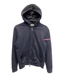 MONCLER（モンクレール）の古着「ジップパーカー」｜ネイビー