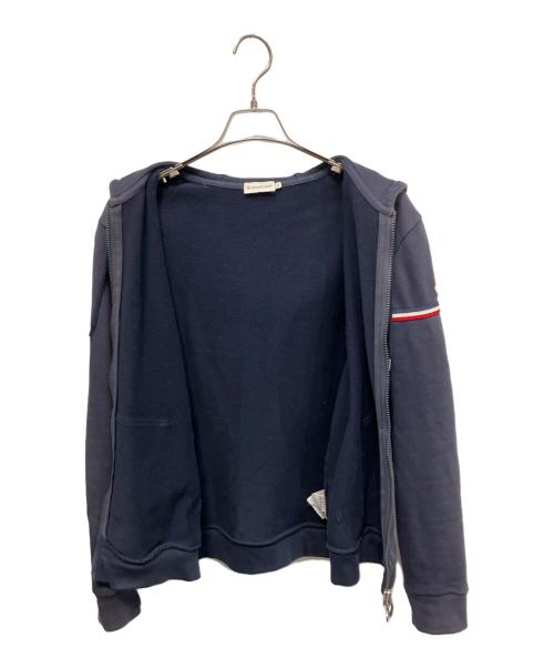 MONCLER（モンクレール）MONCLER (モンクレール) ジップパーカー ネイビー サイズ:Lの古着・服飾アイテム