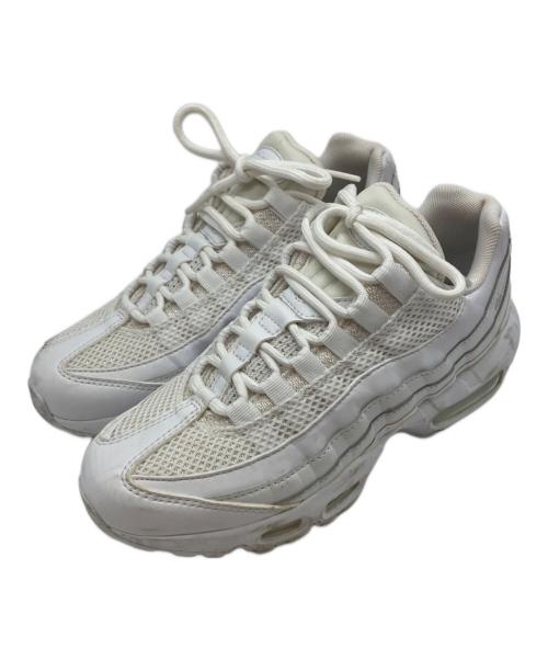 NIKE（ナイキ）NIKE (ナイキ) AIR MAX 95 エアマックス95 ローカットスニーカー ホワイト サイズ:24cmの古着・服飾アイテム