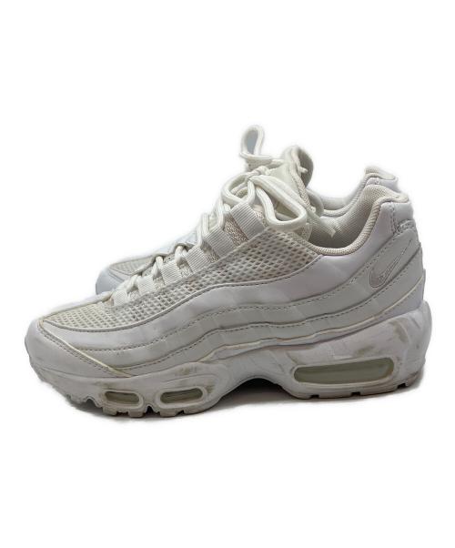 NIKE（ナイキ）NIKE (ナイキ) AIR MAX 95 エアマックス95 ローカットスニーカー ホワイト サイズ:24cmの古着・服飾アイテム