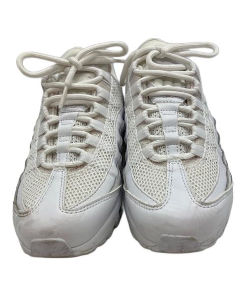 NIKE（ナイキ）NIKE (ナイキ) AIR MAX 95 エアマックス95 ローカットスニーカー ホワイト サイズ:24cmの古着・服飾アイテム