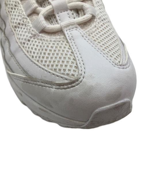 NIKE（ナイキ）NIKE (ナイキ) AIR MAX 95 エアマックス95 ローカットスニーカー ホワイト サイズ:24cmの古着・服飾アイテム