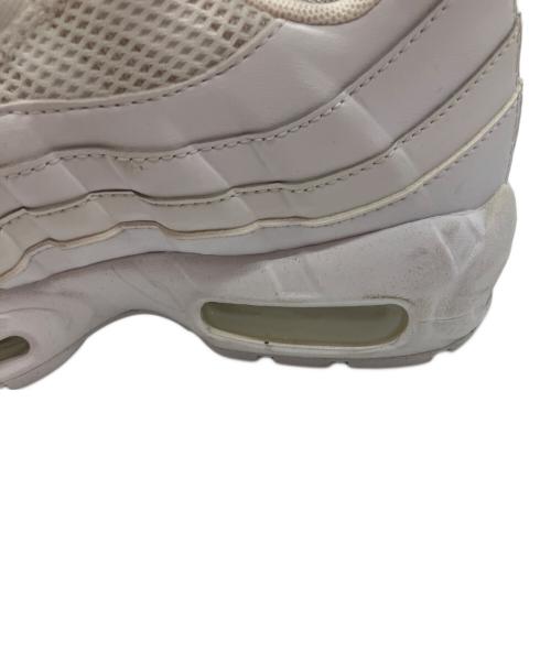 NIKE（ナイキ）NIKE (ナイキ) AIR MAX 95 エアマックス95 ローカットスニーカー ホワイト サイズ:24cmの古着・服飾アイテム