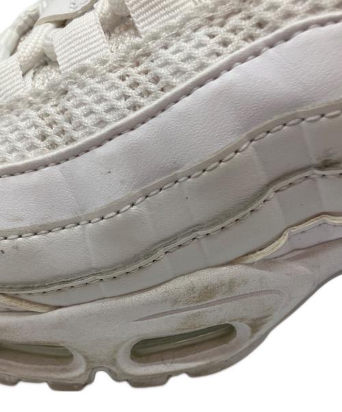 NIKE（ナイキ）NIKE (ナイキ) AIR MAX 95 エアマックス95 ローカットスニーカー ホワイト サイズ:24cmの古着・服飾アイテム