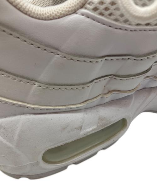 NIKE（ナイキ）NIKE (ナイキ) AIR MAX 95 エアマックス95 ローカットスニーカー ホワイト サイズ:24cmの古着・服飾アイテム