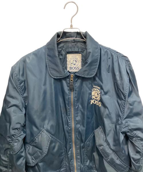 BOSS（ボス）BOSS (ボス) ボスジャン MA-1ジャケット ネイビー サイズ:Freeの古着・服飾アイテム