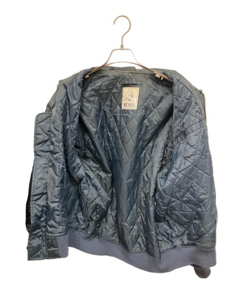 BOSS（ボス）BOSS (ボス) ボスジャン MA-1ジャケット ネイビー サイズ:Freeの古着・服飾アイテム