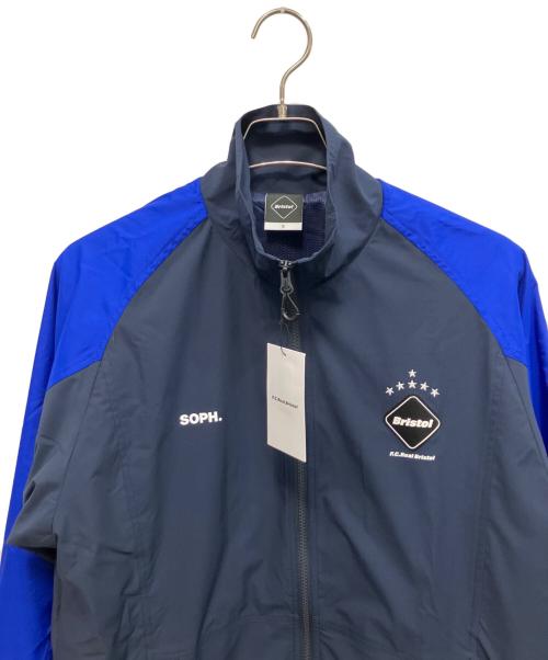 F.C REAL BRISTOL（エフシーレアルブリストル）F.C REAL BRISTOL (エフシーレアルブリストル) プラクティスジャケット ブルー×ネイビー サイズ:Sの古着・服飾アイテム