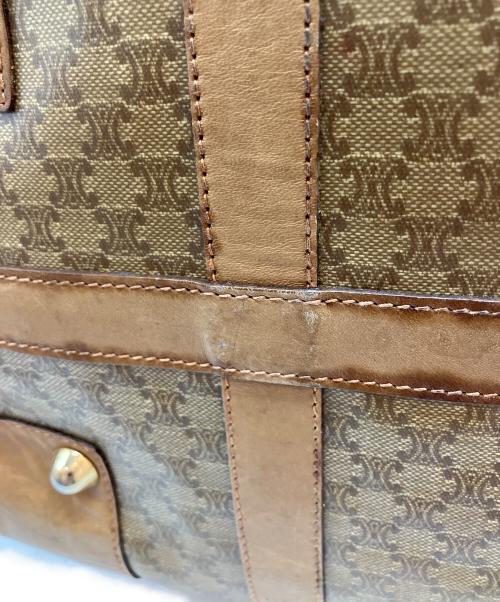 CELINE（セリーヌ）CELINE (セリーヌ) マカダム ミニボストンバッグの古着・服飾アイテム