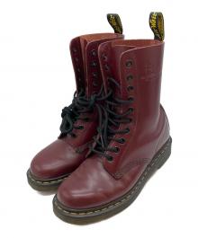 Dr.Martens（ドクターマーチン）の古着「10ホールブーツ」｜チェリーレッド